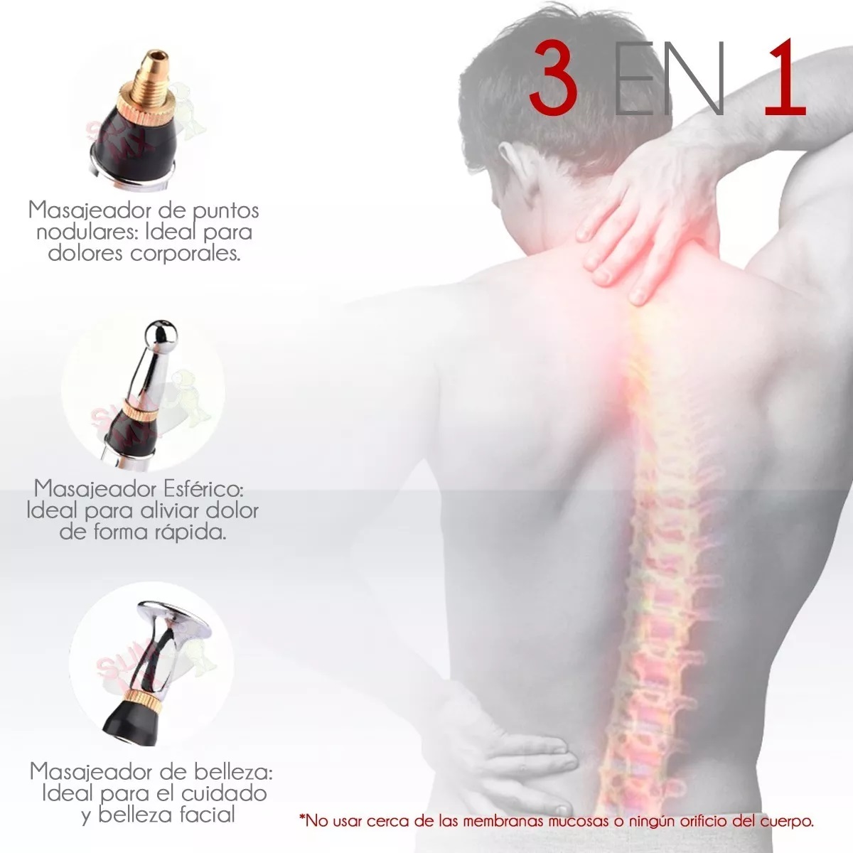 Miniatura 4 de Masajeador Electrónico Tipo Bolígrafo